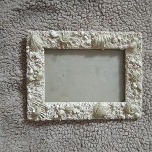 Beach themed 6 x 4 vacation picture frame